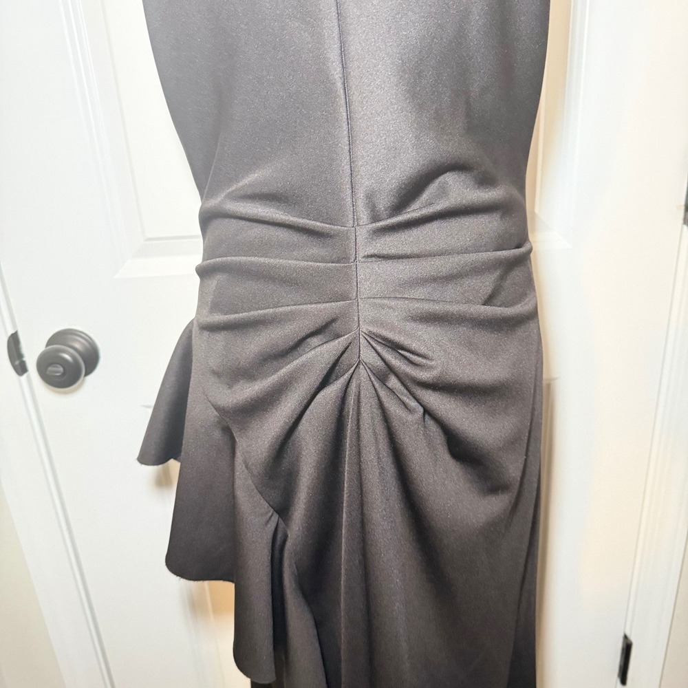 Xscape Women's Evening Bodycon Dress Black 14 Petite - Picture 9 of 13